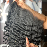 13x4 Ultra HD Lace Frontal – Wavy Vietnamese Hair Extensions Natural Black