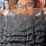 13x4 Ultra HD Lace Frontal – Wavy Vietnamese Hair Extensions Natural Black