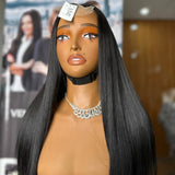 Straight 4x4 HD Lace Closure Wig – 100% Vietnamese Hair, 250% Density, Natural Color