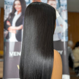 Straight 4x4 HD Lace Closure Wig – 100% Vietnamese Hair, 250% Density, Natural Color