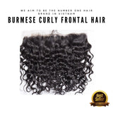 13x4 Ultra HD Lace Frontal – Bumese Curly Vietnamese Hair Extensions Natural Black