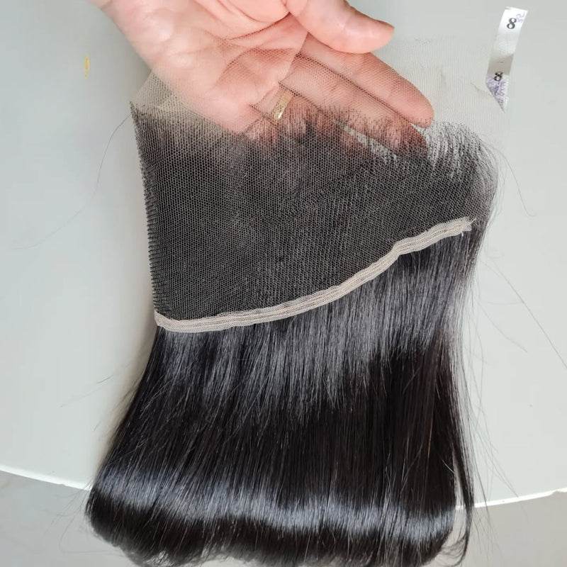 13x4 Ultra HD Lace Frontal – Straight Vietnamese Hair Extensions Natural Black
