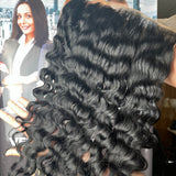 13x4 Ultra HD Lace Frontal – Wavy Vietnamese Hair Extensions Natural Black