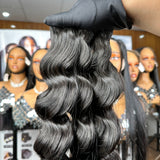 Loose Wave 100% Vietnamese Hair Bundles – Super Drawn, Natural Color