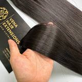 Bundles Weft Hair Natural Straight Vietnamese Hair Extensions Natural Black