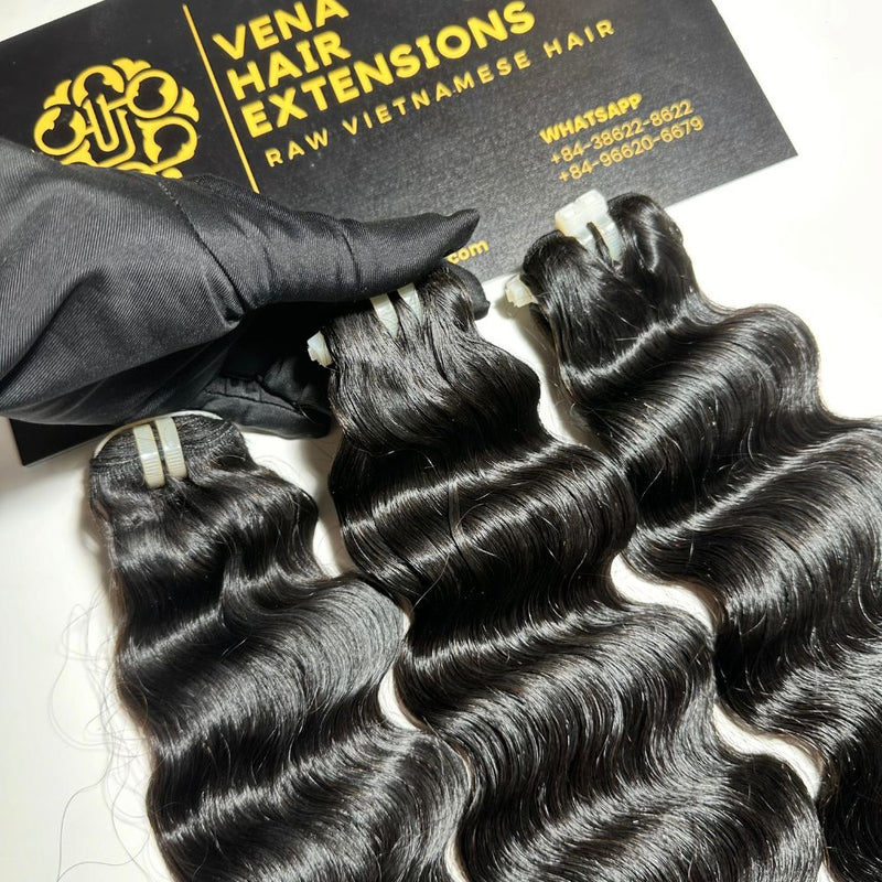 Bundles Natural Wave Raw Hair Extensions Natural Black