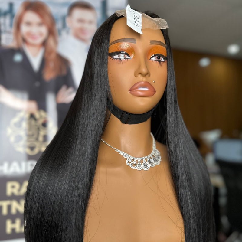 Straight 4x4 HD Lace Closure Wig – 100% Vietnamese Hair, 250% Density, Natural Color