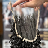 4x4/5x5 Ultra HD Lace Closure – Burmese Curly Vietnamese Hair Extensions Natural Black