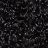 Bundles Weft Hair Burmese Curly Raw Hair Extensions Natural Black