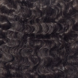 Bundles Weft Hair Burmese Deep Curly Raw Hair Extensions Natural Black