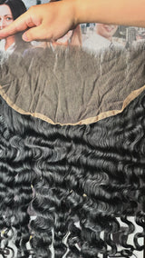 13x4 Ultra HD Lace Frontal – Wavy Vietnamese Hair Extensions Natural Black