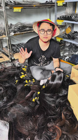 Natural Straight 100% Vietnamese Hair Bundles – Super Drawn, Natural Color